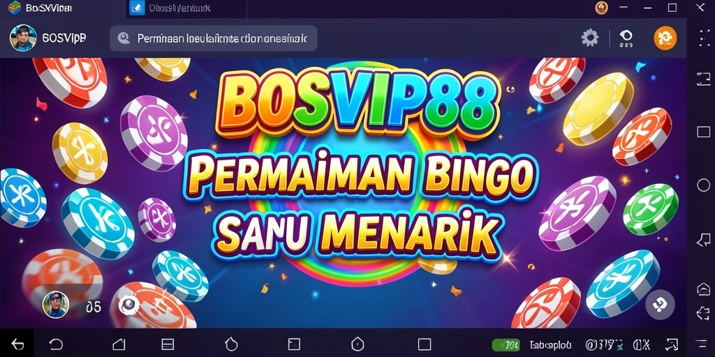 Screenshot gameplay Bingo yang seru di BOSVIP88.