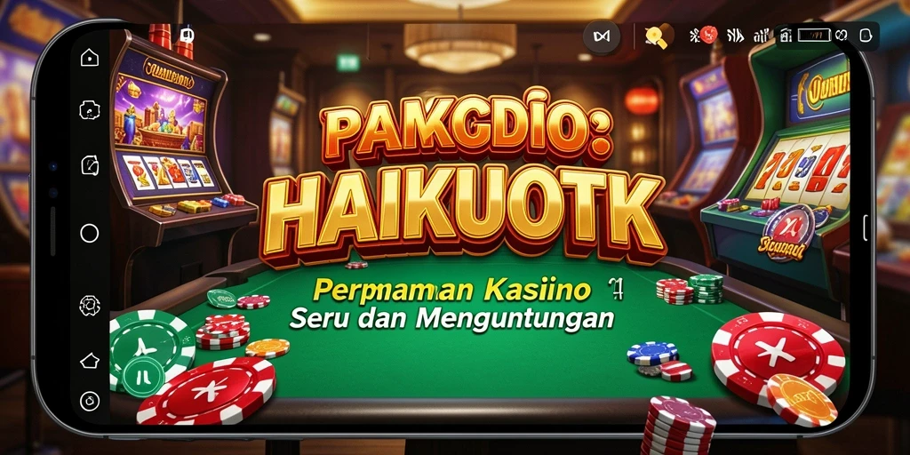 Screenshot utama HAIKUOTK menampilkan gameplay kasino yang seru.