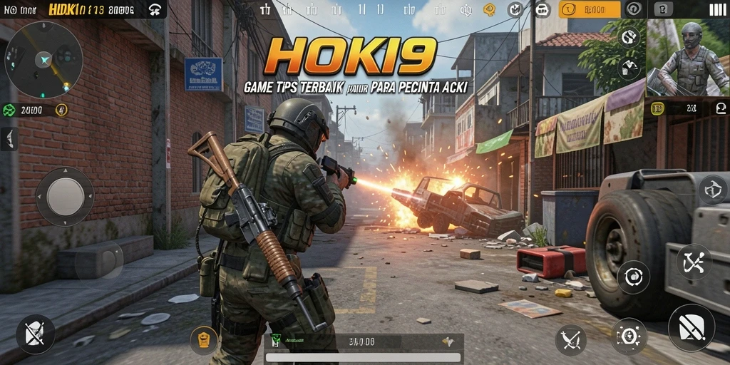 Screenshot menampilkan aksi seru dalam HOKI9 TPS.