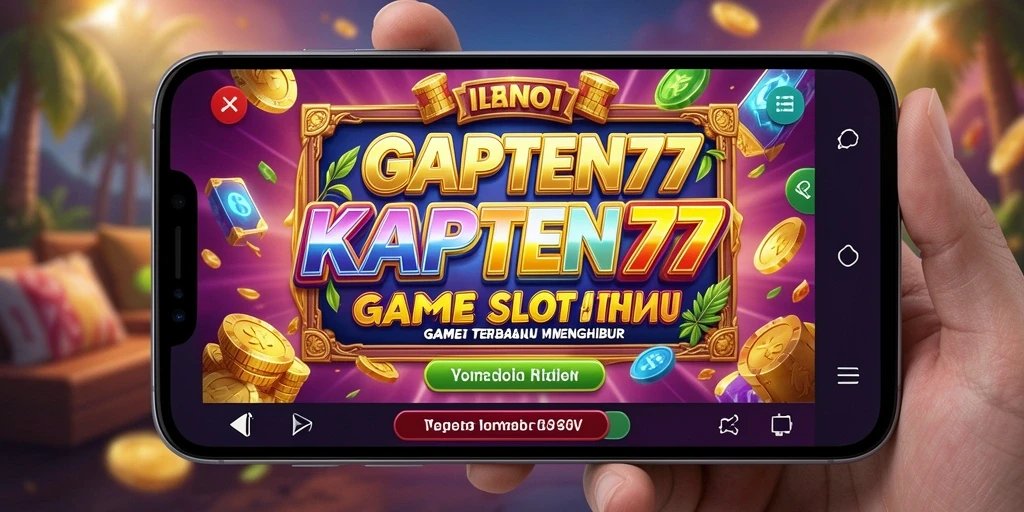 Gameplay KAPTEN77 yang seru dan mengasyikkan dengan banyak tema slot.