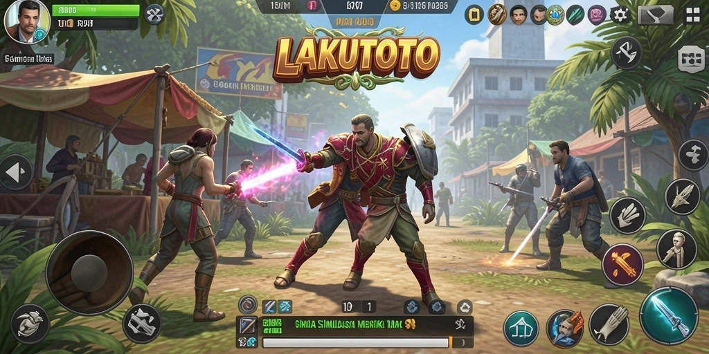 Tampilan gameplay <strong>LAKUTOTO</strong> yang menarik dan interaktif.