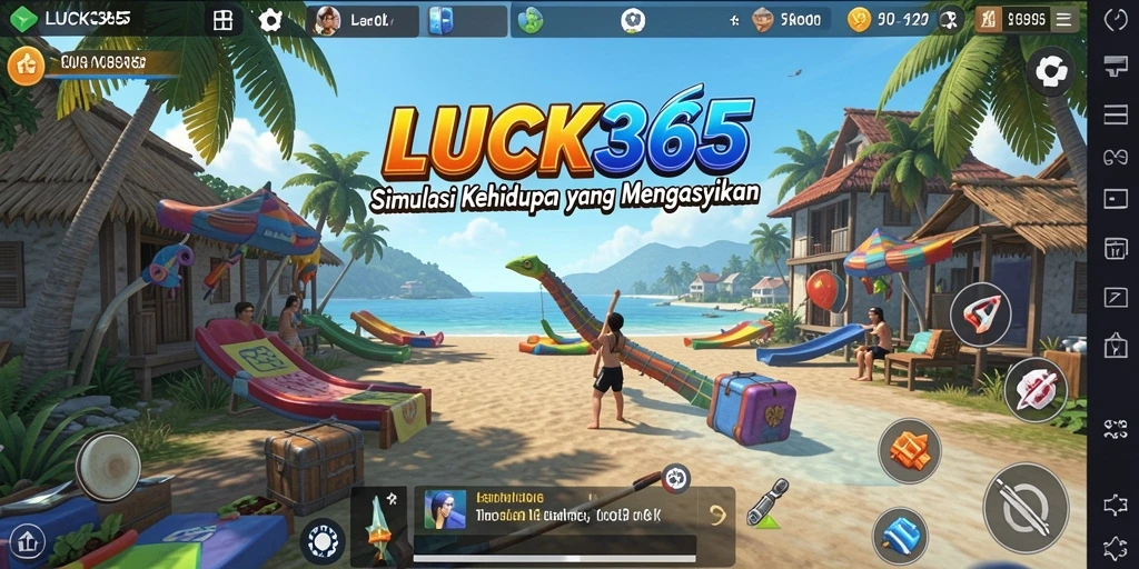 Tampilan permainan LUCK365 yang mendebarkan dan interaktif.