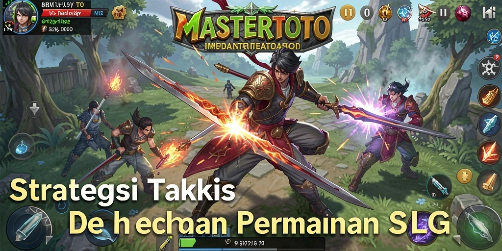 Tampilan menarik dari gameplay <strong>MASTERTOTO</strong> dalam aksi strategi.