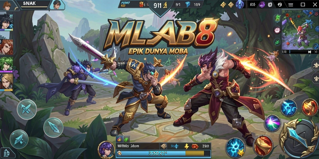Gameplay seru dan grafis menarik di MLBB8.