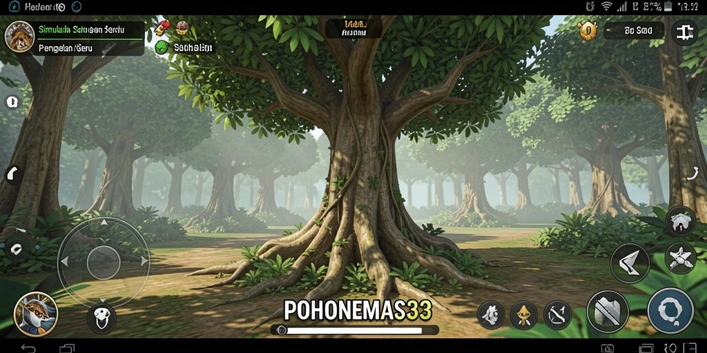 Tampilan gameplay POHONEMAS33 yang imersif dan menarik.