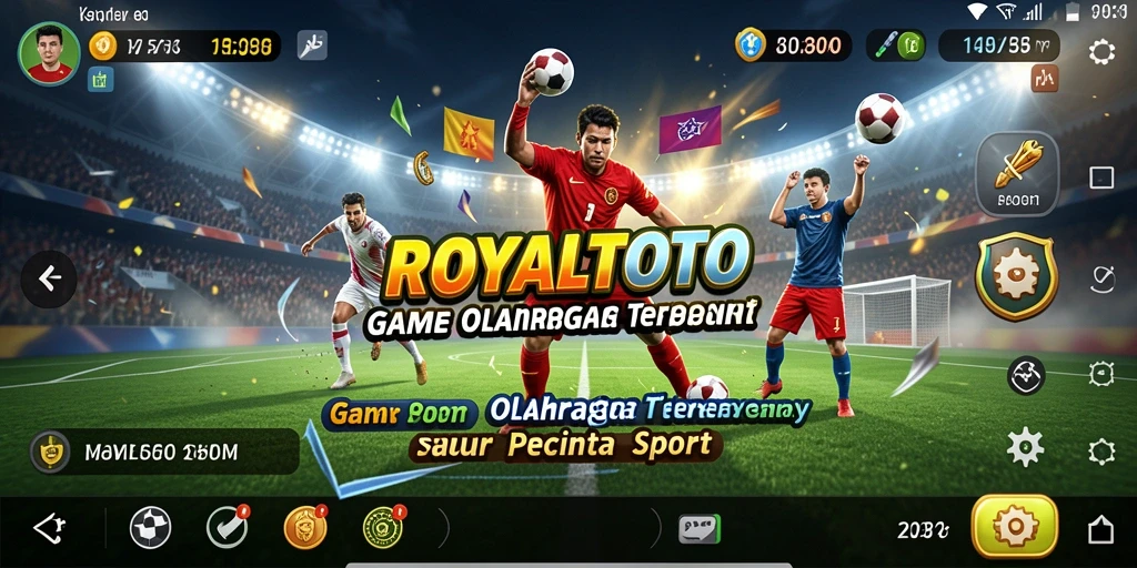 Tampilan gameplay menarik dari ROYALTOTO saat pertandingan.